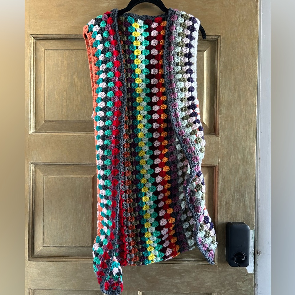 Crochet vest